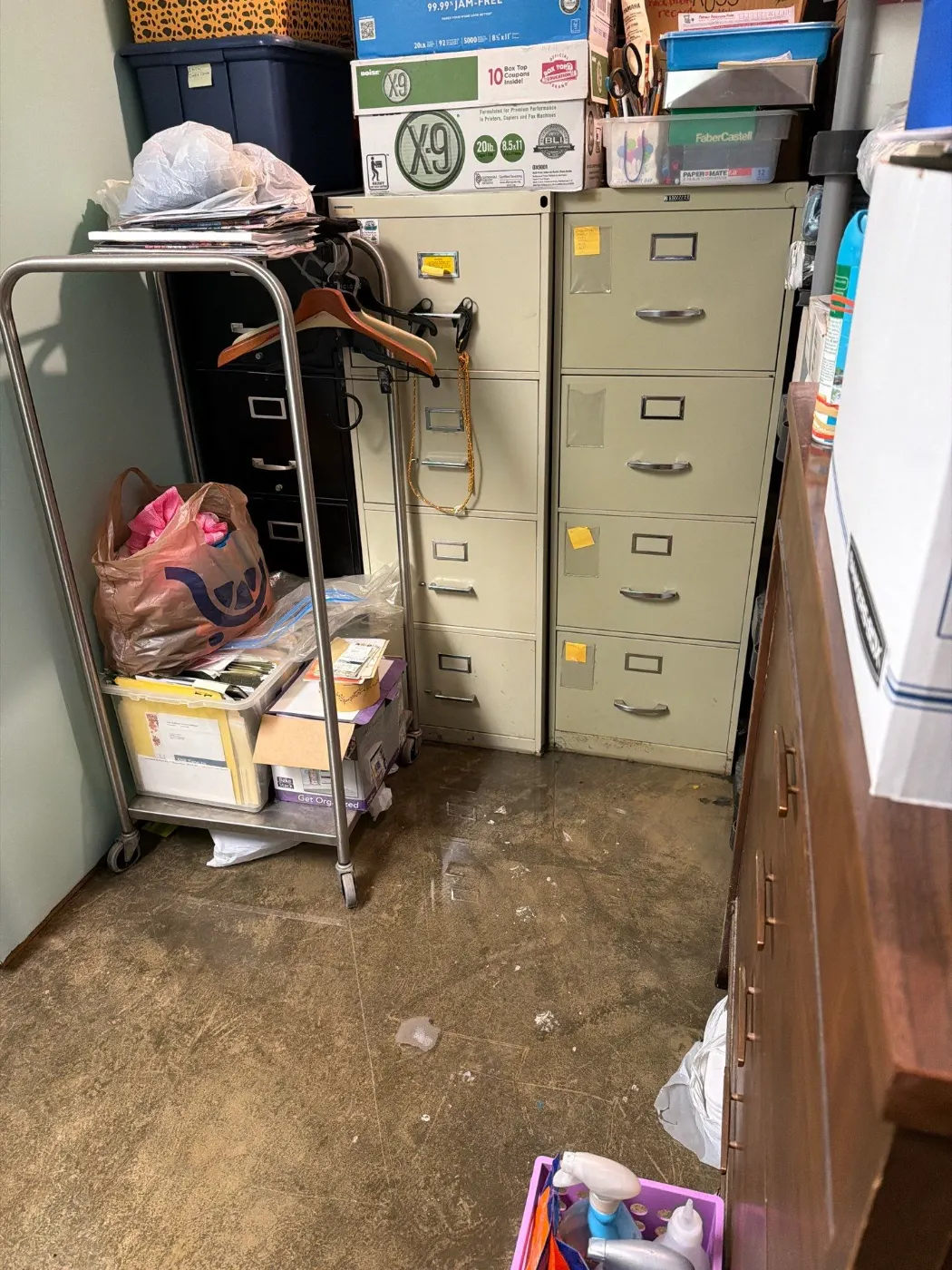 After-hours dry-out at Smith Valley commercial property